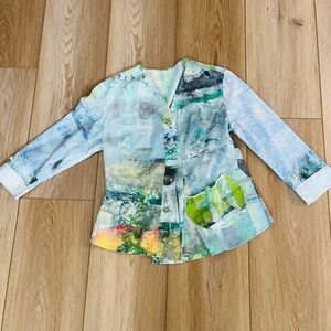 Tatiana Palnitska Watercolor Jacket